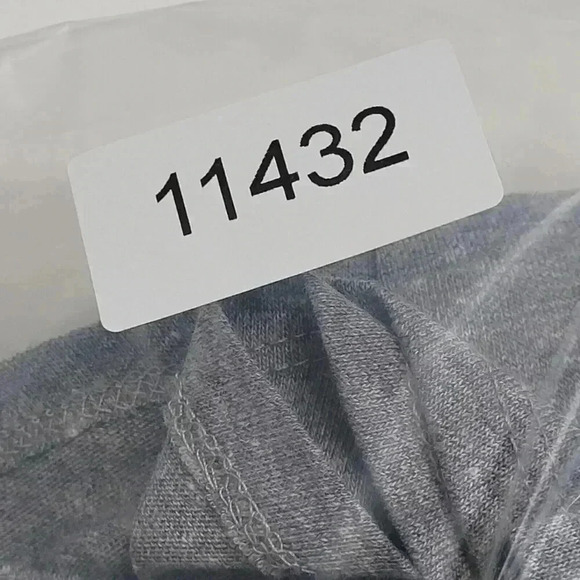 Chasor Gray Long Sleeve Pullover Top Women's L 19CT - Picture 7 of 7